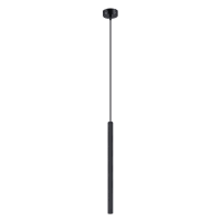 Trango Portalampada E27 A Sospensione, TG9000B, Nero/Cromo, Con Cavo Tessile 1m, Per Lampadine Retrò, Max 40W