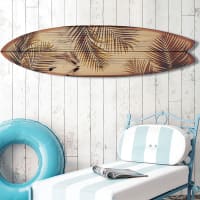 Décoration murale - Surf School - Planche de surf déco - Aluminium