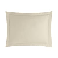 Lot De 2 Taies D'Oreiller Linvosges Chatel - Flanelle Coton Gris 50x70 Cm - Neuves