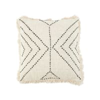 ABAKUHAUS Federa Cuscino Art Nouveau 50x50 Cm – Verde Salvia Con Stampa Botanica, Poliestere Di Qualità, Lavabile, Verde Salvia Seppia