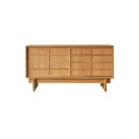 Buffet en chêne 135 cm-Miu
