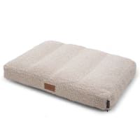 Materasso per cani beige 80 x 60 x 10 cm-Teddy