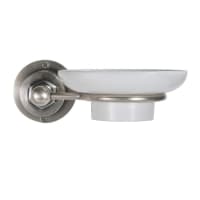 Porte-savon En Laiton Vieilli Avec Céramique - Série "Vague" - Pour Salle De Bain/bidet - Neuf