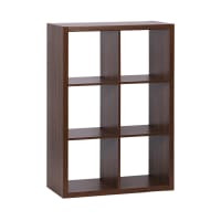 Libreria Scaffale A Scala Moderno 6 Scomparti 97,5x97,5x29
