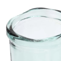 Vaso h 100 cm in vetro riciclato trasparente - Klenia