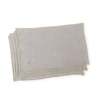 Manteles individuales (x4) lino natural / dorado 30x50-Camille
