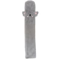 Bouillotte Longue Beige Pour Adulte - En Caoutchouc Et Housse Polaire, à Remplir D'eau Chaude