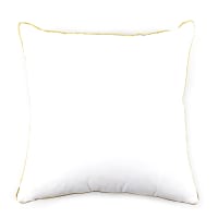 Lot De 2 Coussins De Remplissage Blancs 45x45 Cm - Polyester, Indéformables, Pour Taies De Coussin Décoratives