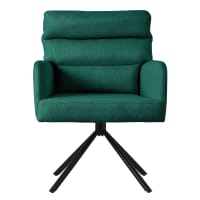 Set di 2 sedie da pranzo girevoli a 360°, moderne sedie girevoli con