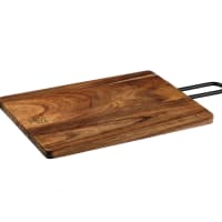 Tabla de cortar de madera de acacia stine - 33 x 23cm-Nude