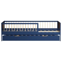 lulalula Letto singolo con letto singolo estraibile, letto singolo con