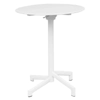 Palavas Tavolo Bistro Quadrato Pieghevole In Acciaio: 70x70 Cm, Grigio, Facile Da Riporre. Ideale Per Giardino E Balcone! - 4