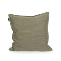 Cojín Fara Vivaraise Algodón Oliva 30x50cm - Decoración Hogar Flecos