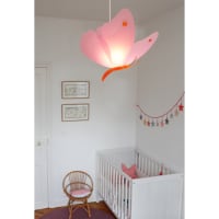 Lampe suspension enfant MONTGOLFIERE - R&M Coudert - grise | Leroy Merlin