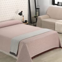 Plaid manta multiusos 300x260cm mali beige-Basic