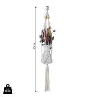 Set 3 Fioriere Sospese Per Esterno Con Ganci E Catene - Vasi Portapiante In Plastica Grigia Per Balcone E Giardino