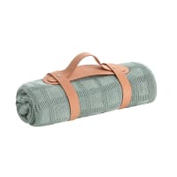 Manta punto bamboo cambridge blue 80x100x1 cm-Squares