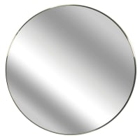 Miroir Psyché Miroir HD en Verre Antidéflagrant 150 x 4 x 56 CM Cadre Noir en Aluminium