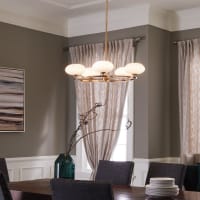 Applique murale LED en verre opale – Style scandinave et chaleureux