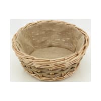 Corbeille Rangement Naturel Panier En Osier Tressé Ronde