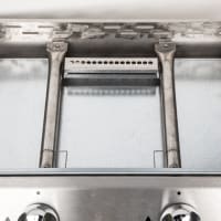 Plancha électrique Professionnelle En Inox Garden All - 3200W, Thermostat 50-300°C, Pour 15-20 Personnes - 73x55x25 Cm - 6