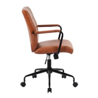 SONGMICS Sedia Da Ufficio Ergonomica, Poltrona Direzionale, Girevole E Altezza Regolabile Da Scrivania In Studio E Ufficio Con Rotelle Nero Obg22b 2