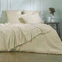 Copriletto cotone sabbia 270x280 cm-Carla