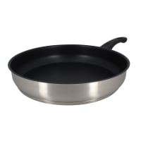 Poêle Ottoni Fabbrica 28 Cm - Antiadhésive Acier Inox - Induction - Italie