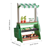 Vendita Carriola in plastica verde/gialla