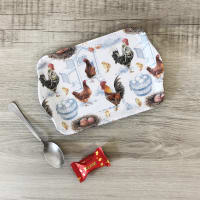 Mini Plateau En Mélamine Chat à Vélo 20 Cm