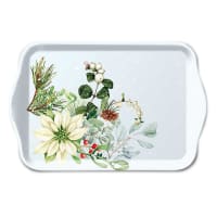 Ambiente Plateau Service 13x21cm Motif Herbes Dans Le Vent Beige Marron - Waving Grass