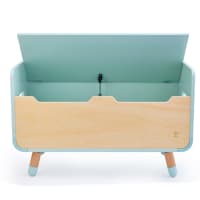 Popoly Grande Scatola Porta Giocattoli Pieghevole Con Coperchio – Lino Beige, 63x33x40 Cm, Organizer Multifunzionale