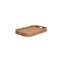 Plateau en rotin clair-Rotin