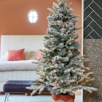 Black Box Trees Boyle Albero Di Natale Artificiale | 185 Cm Con 200 LED Caldi | Rami In PE E PVC | Verde