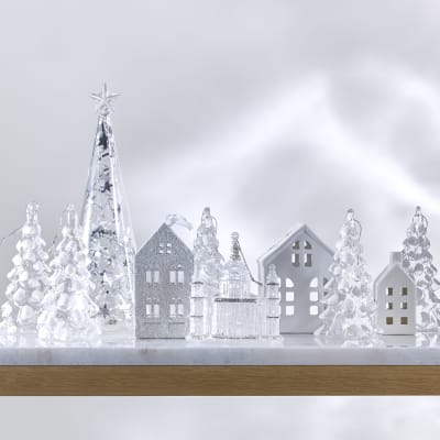 Lot De 24 Décorations De Noël En Forme De Stalactites