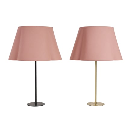 Abat-jour SLV FENDA diff demi-cercle noir