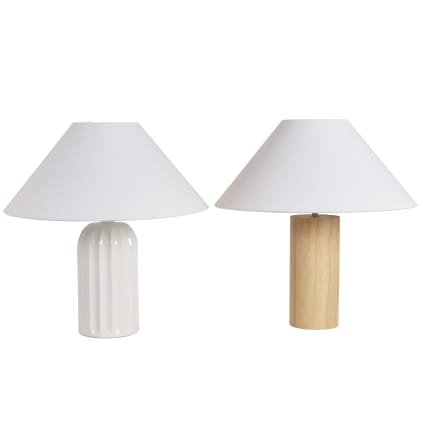 Douille Orientable Carrée E27 Blanc - Famatel M111822 - Pour Lampe à Poser Ou Murale