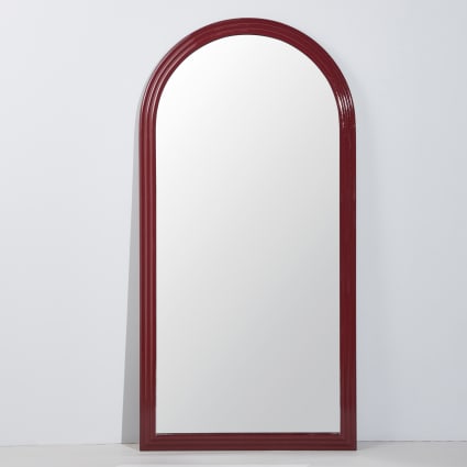 Grand miroir arche bordeaux, 81x160 cm Monza | Maisons du Monde