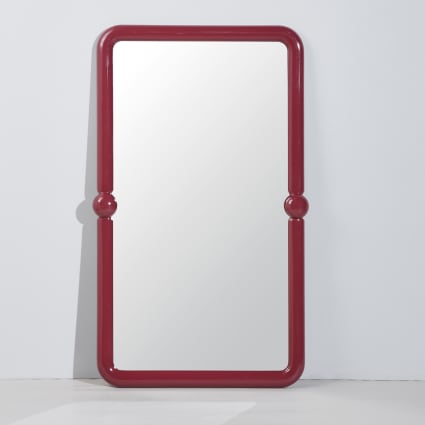 Miroir rectangulaire bordeaux 71x120 Basiano | Maisons du Monde