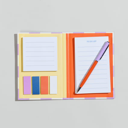 Bloc-notes et notes adhésives multicolores Essentiel | Maisons du Monde