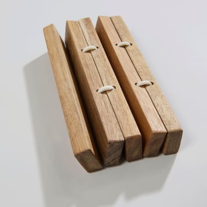 Yooghuge Dessous de plat en bois résistant à la chaleur - Multi-usages - Support pour casseroles et dessous de verre - Décoration de table pour la maison Yooghuge Dessous de plat en bois résistant à la chaleur - Multi-usages - Support pour casseroles et dessous de verre - Décoration de table pour la maison