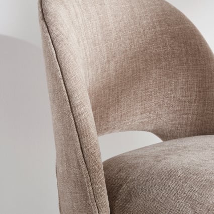 Svea - Nika barkruk 76 cm - rubberhout - naturel | Leen Bakker
