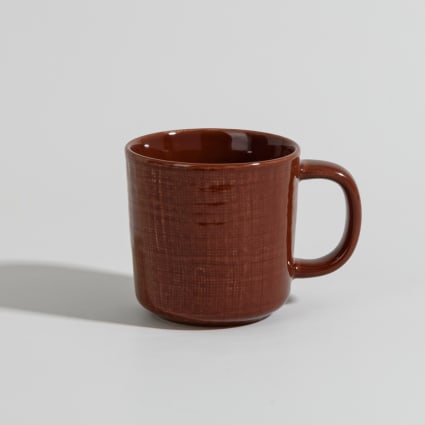Mug en céramique caramel