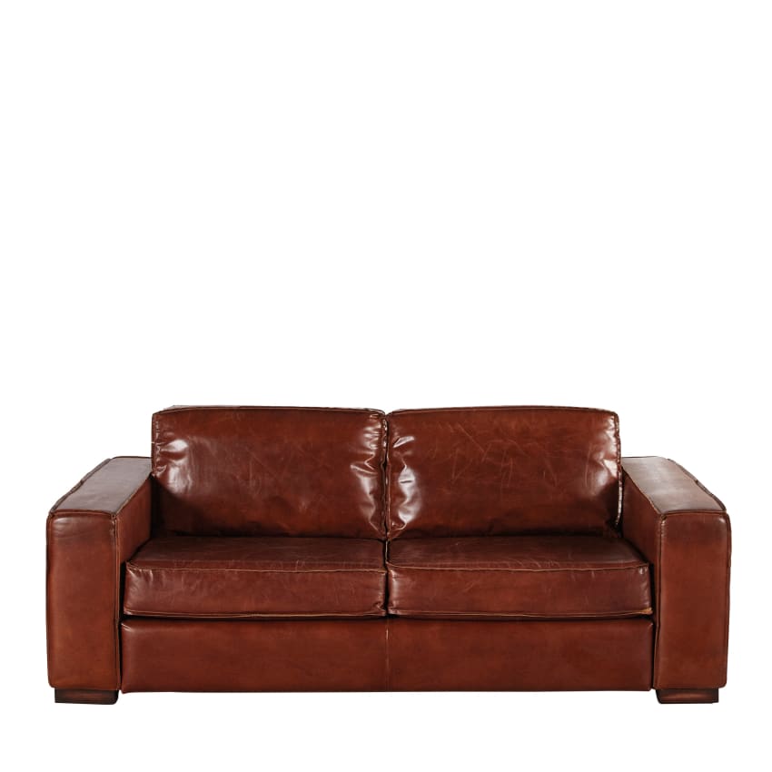Canapé Club XL CANOE cuir vintage