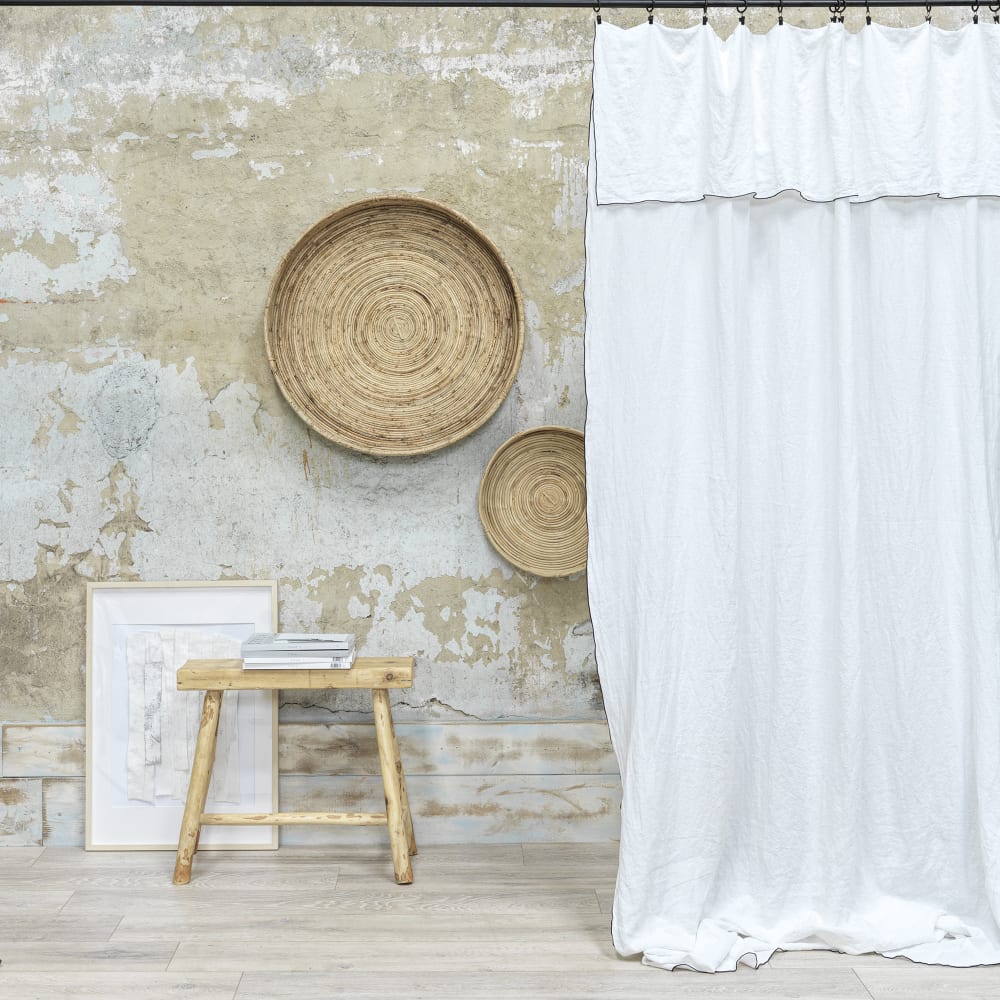Lush Decor Tenda In Lino Con Nappine (singolo), 213 Cm Di