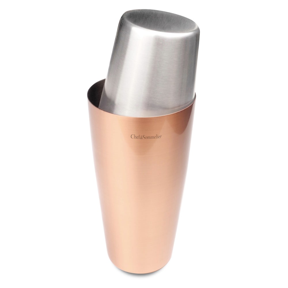 Hoshen - Bicchiere da birra in rame placcato in rame, per cocktail con martello placcato in rame, 510 ml, in acciaio inox con placcatura in rame, adatto per bar, punto argento