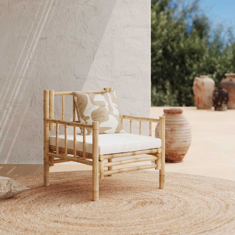 Gartenstuhl aus natrlichem Bambus Vadella | Maisons du Monde