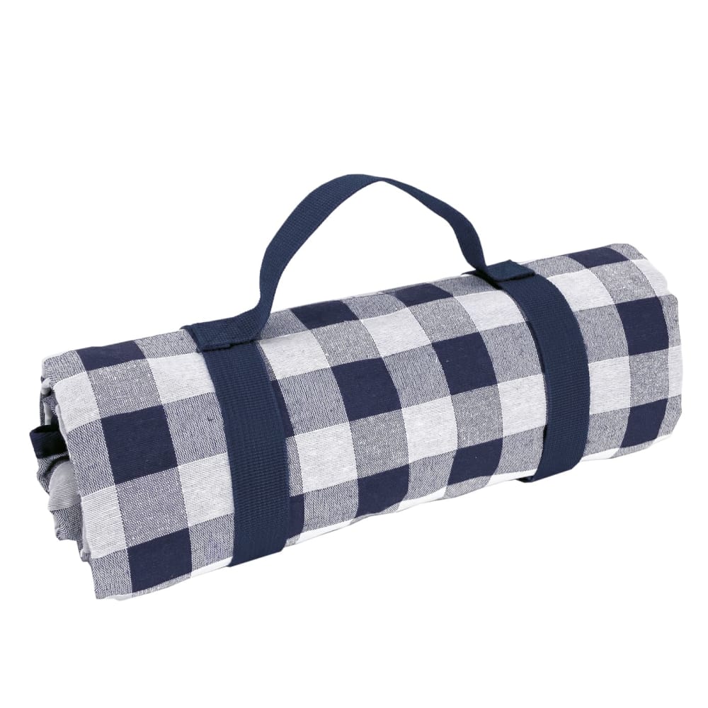 Abakuhaus Tovaglia Circolare 150 cm Design Mare Blu e Bianco