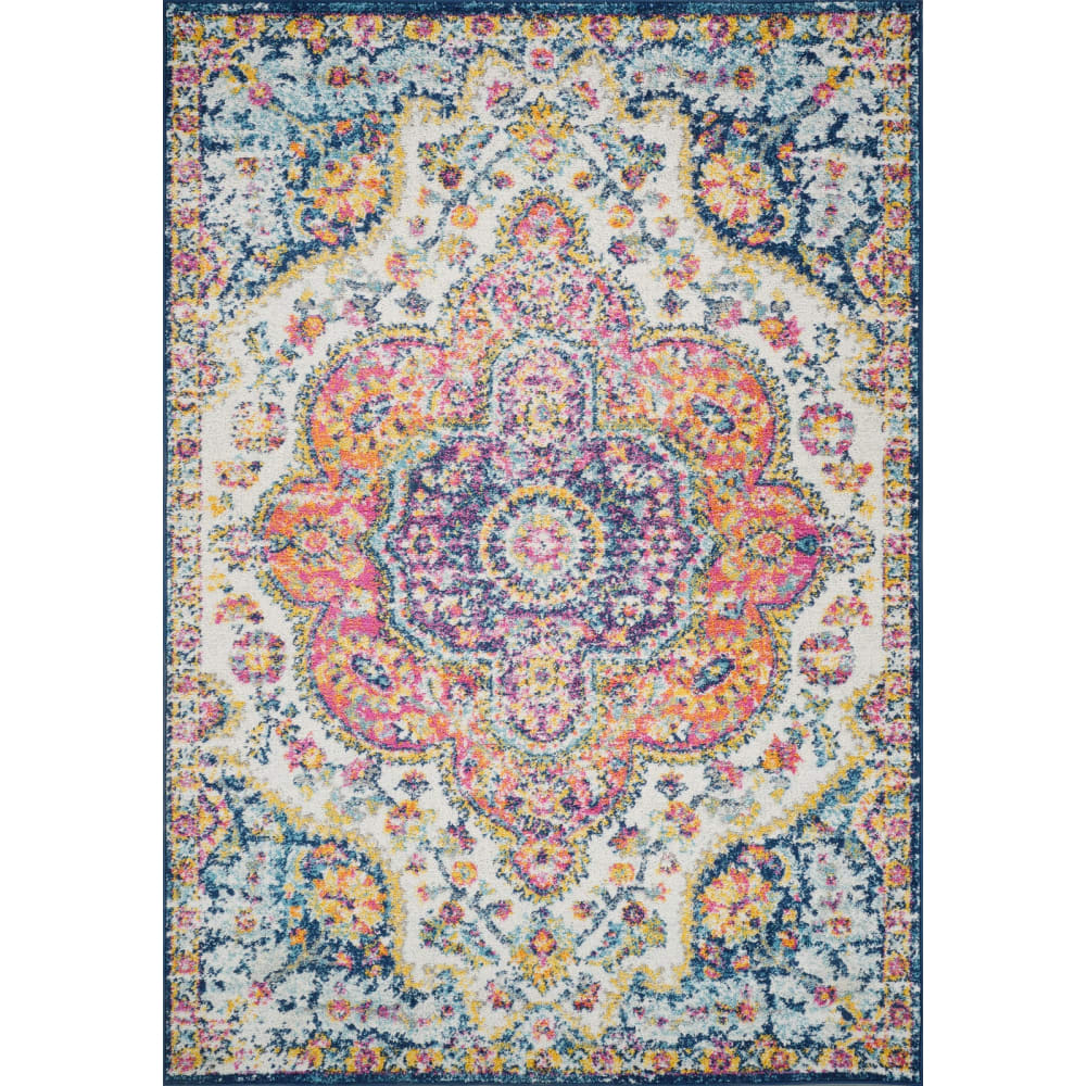 Vintage Orientalischer Teppich Mehrfarbig/Rosa 120x170 Julia
