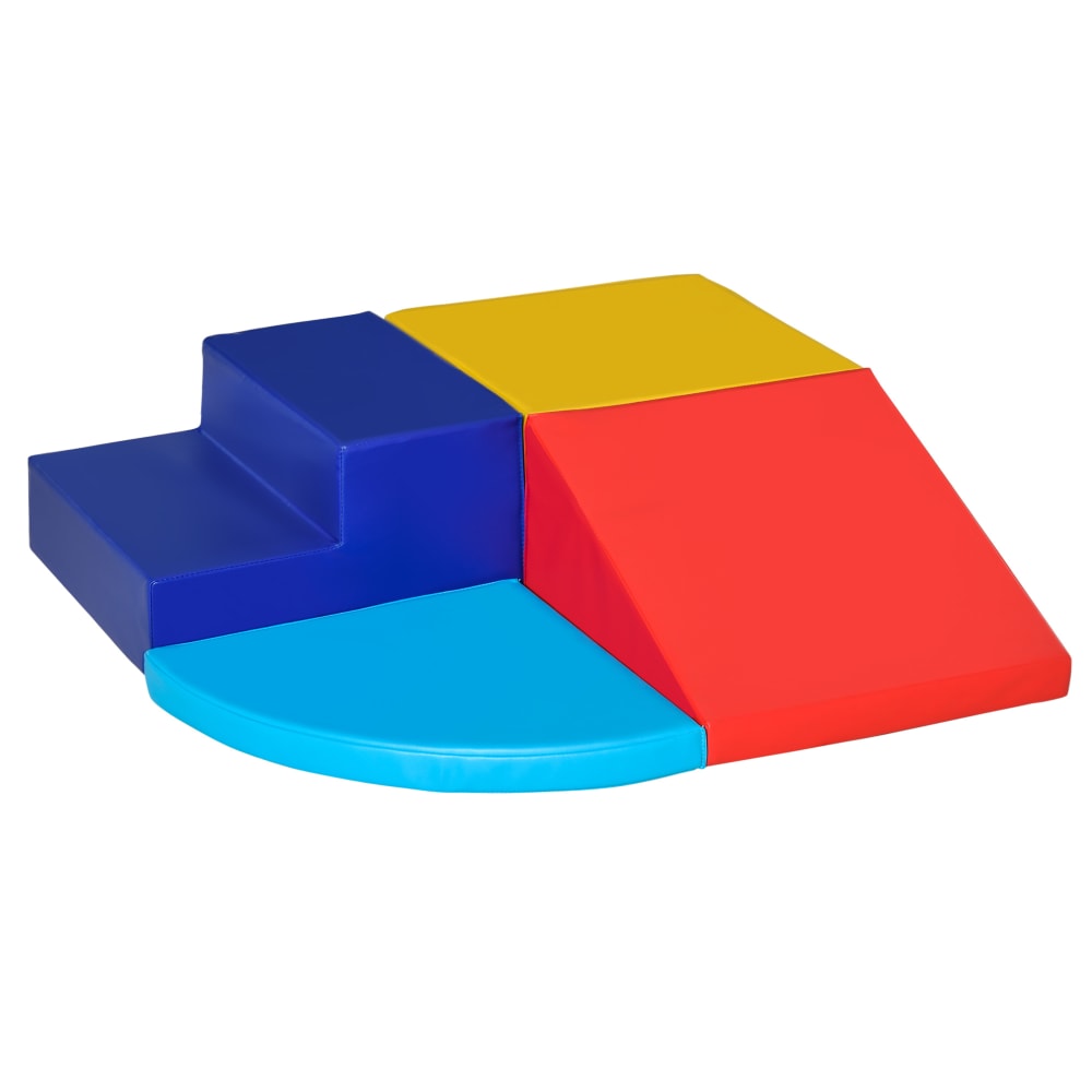 HOMCOM 11 Blocs de Construction en Mousse - modules de motricité - Jouets éducatifs - Mousse EPE revêtement PU Multicolore HOMCOM 11 Blocs de Construction en Mousse - modules de motricité - Jouets éducatifs - Mousse EPE revêtement PU Multicolore